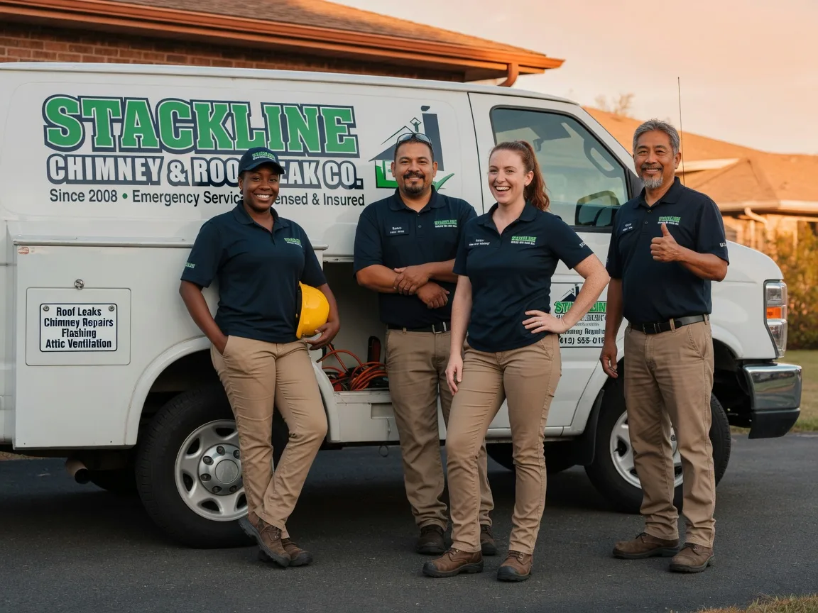 Chimney flashing repair company in Lake City, MN